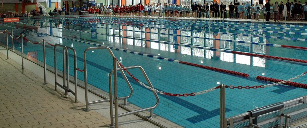 Schwimmbahnen im SVB Hallenbad